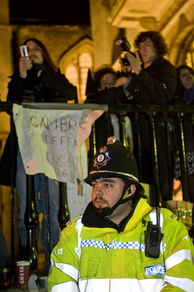 Cambridge Student Protests 2010