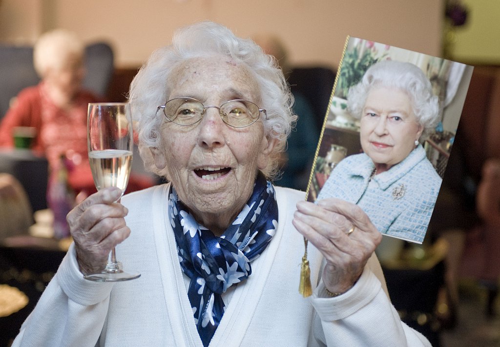 Alice MInter, 100th BIrthday Party