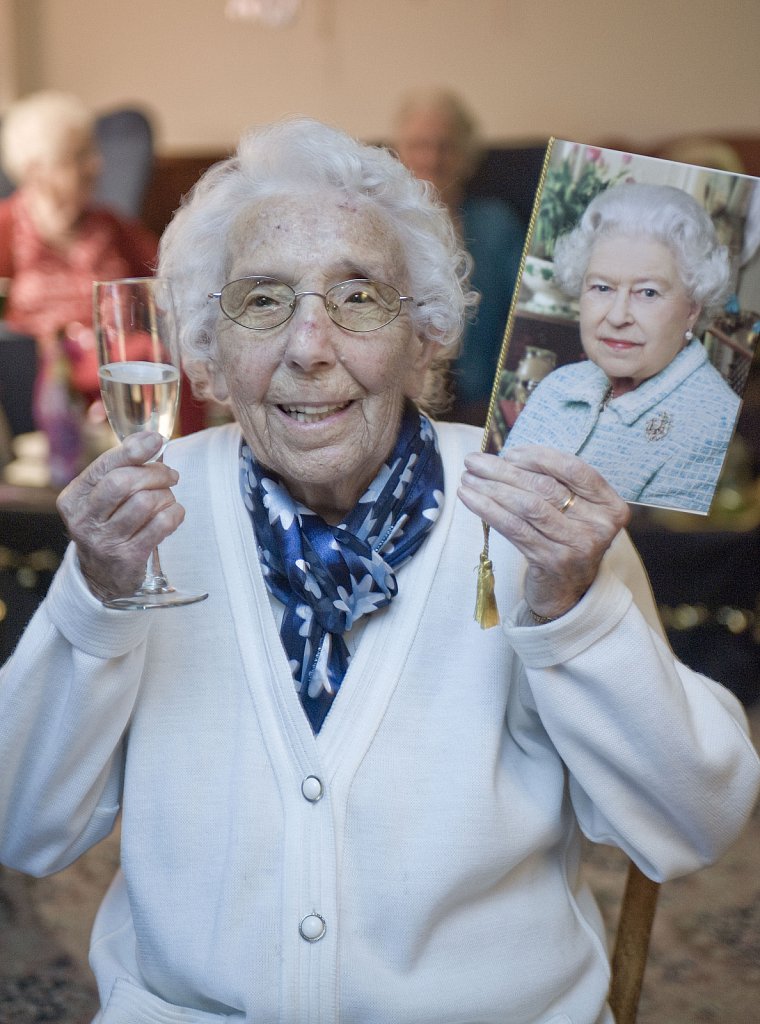 Alice MInter, 100th BIrthday Party