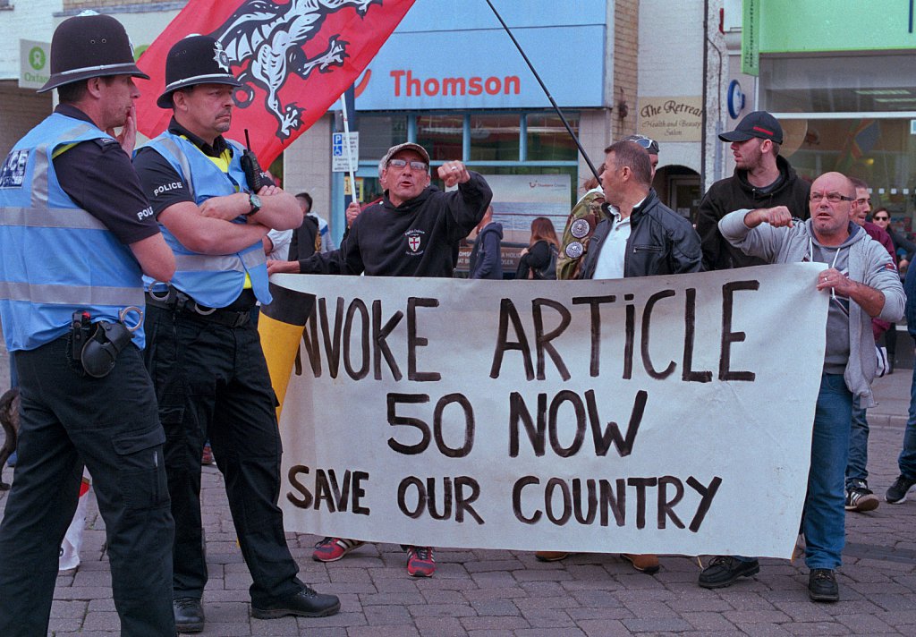 Article 50 Protest, Boston.