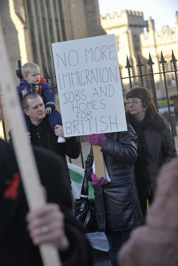 Boston Immigrations Protests.