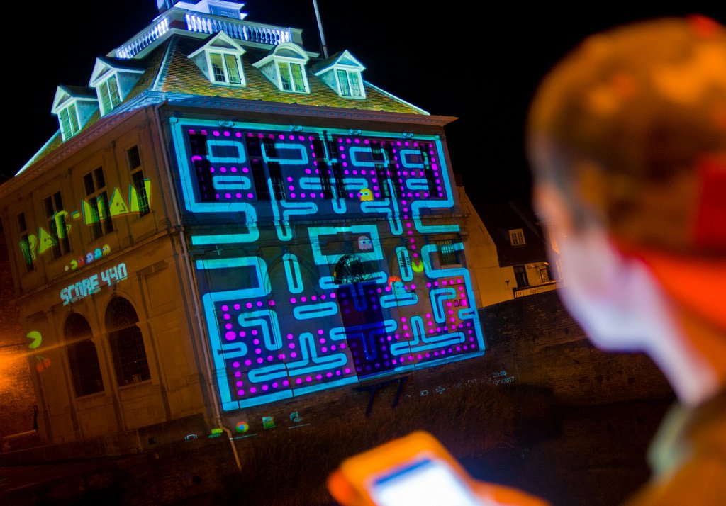 World's Largest PacMan Game