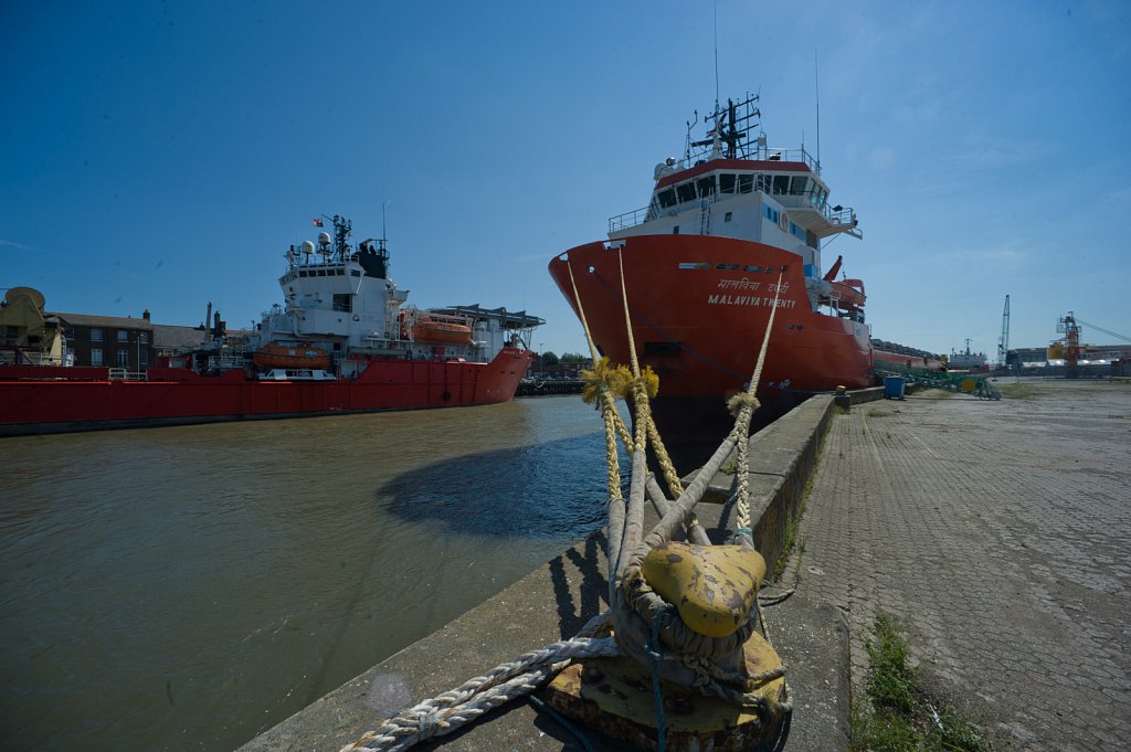 Malaviya Twenty in Great Yarouth Harbour