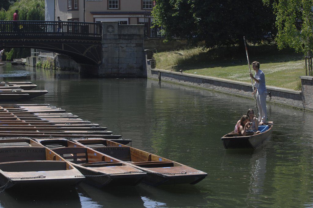 Punting on the river Cam