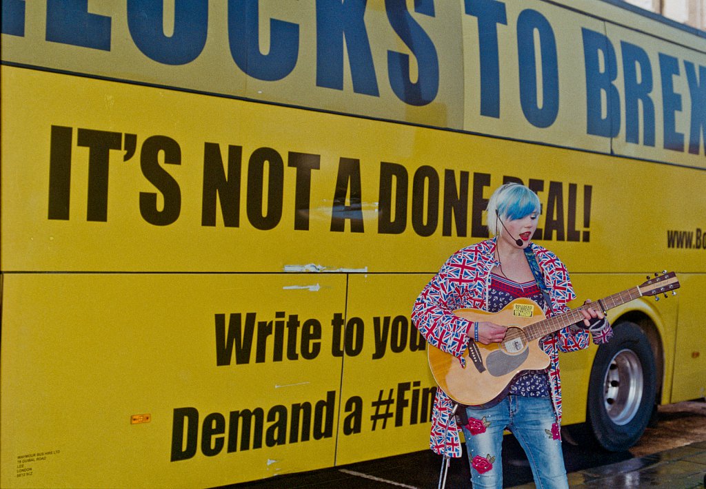 Bollock To Brexit Bus in Norwich, Norfolk, UK