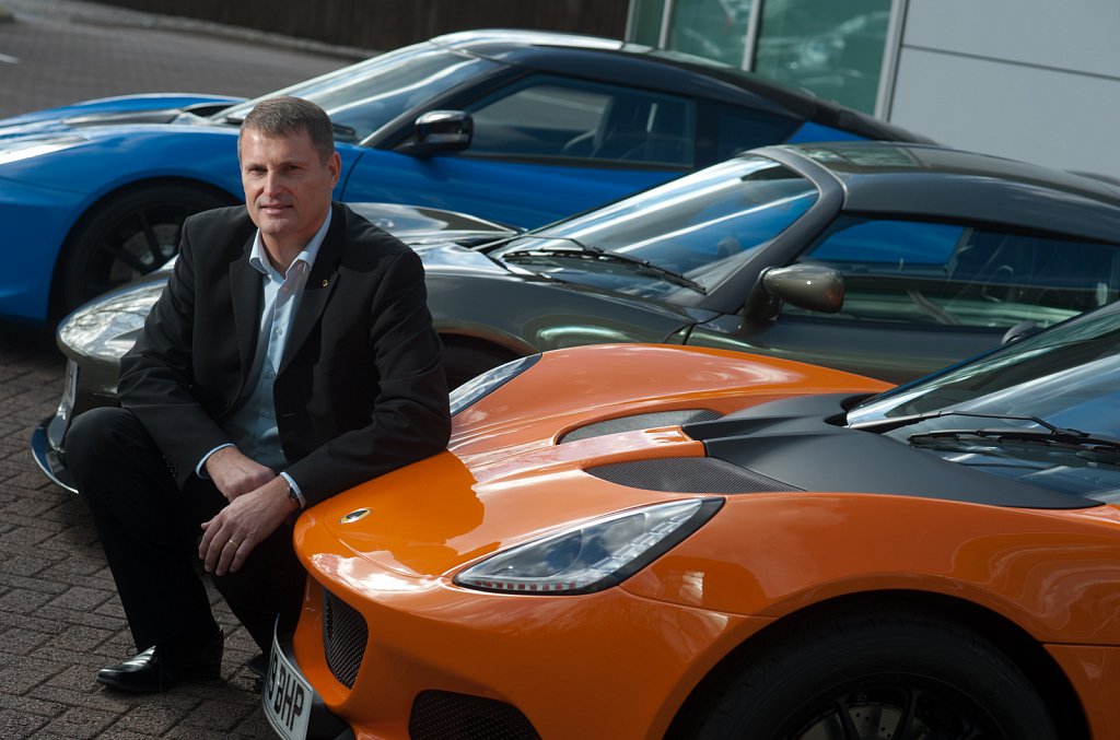 Phil Popham  chief executive officer of Lotus Cars.