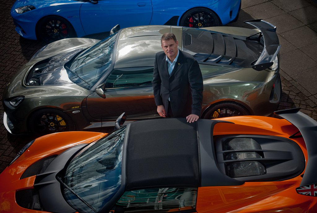 Phil Popham  chief executive officer of Lotus Cars.