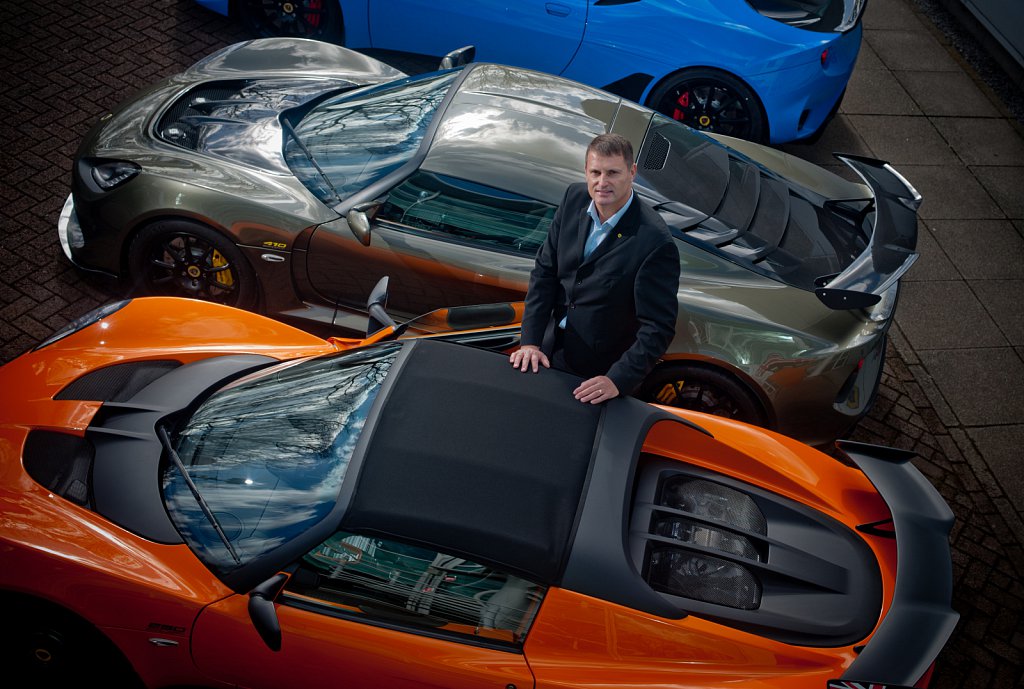 Phil Popham  chief executive officer of Lotus Cars.