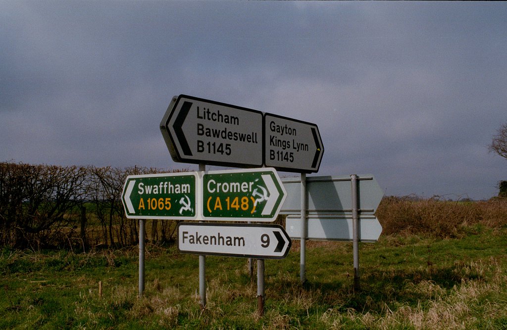 Road Signs in Norfolk