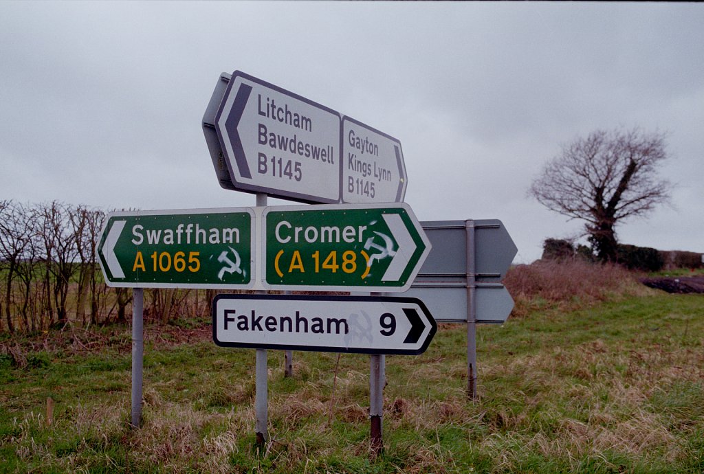 Road Signs in Norfolk