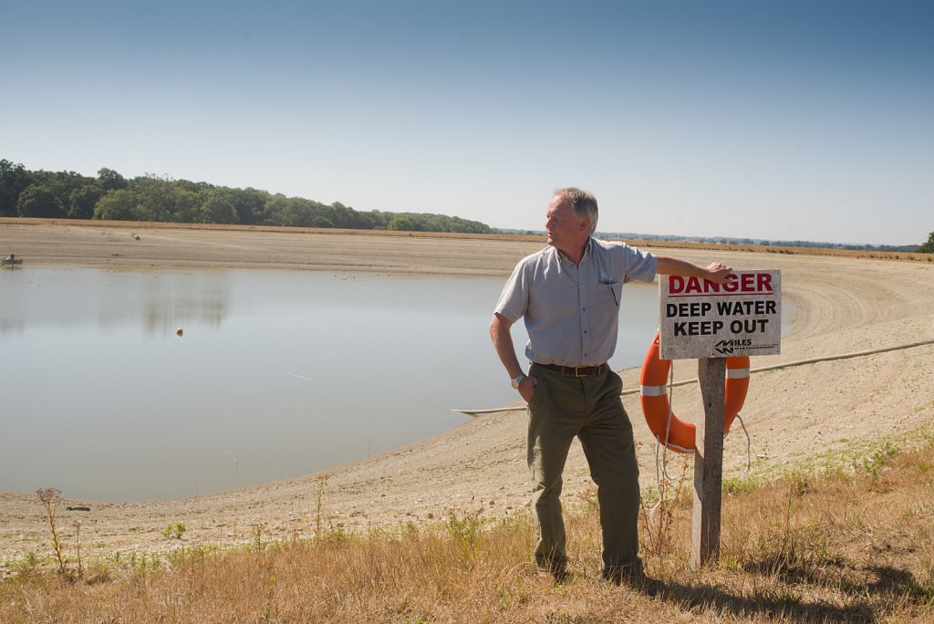 Euston Farm Drought Conditions