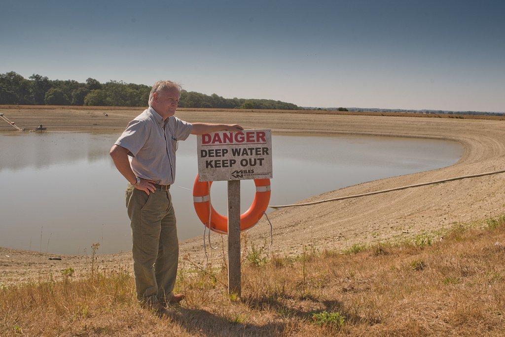 Euston farm drought conditions.