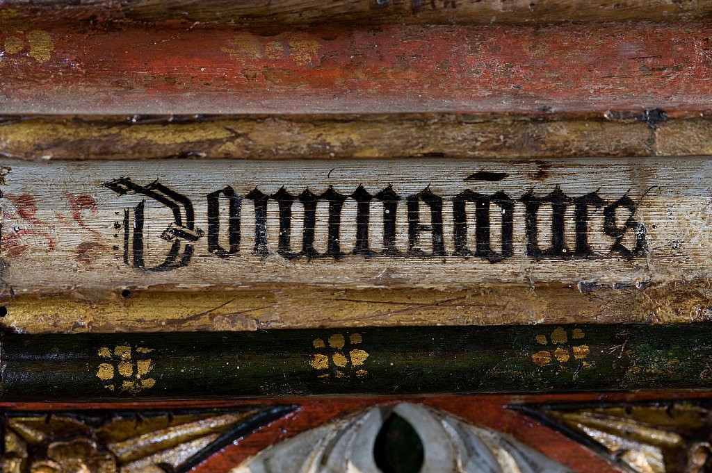  The rood screen and detail at St Michael, Barton Turf, Norfolk.