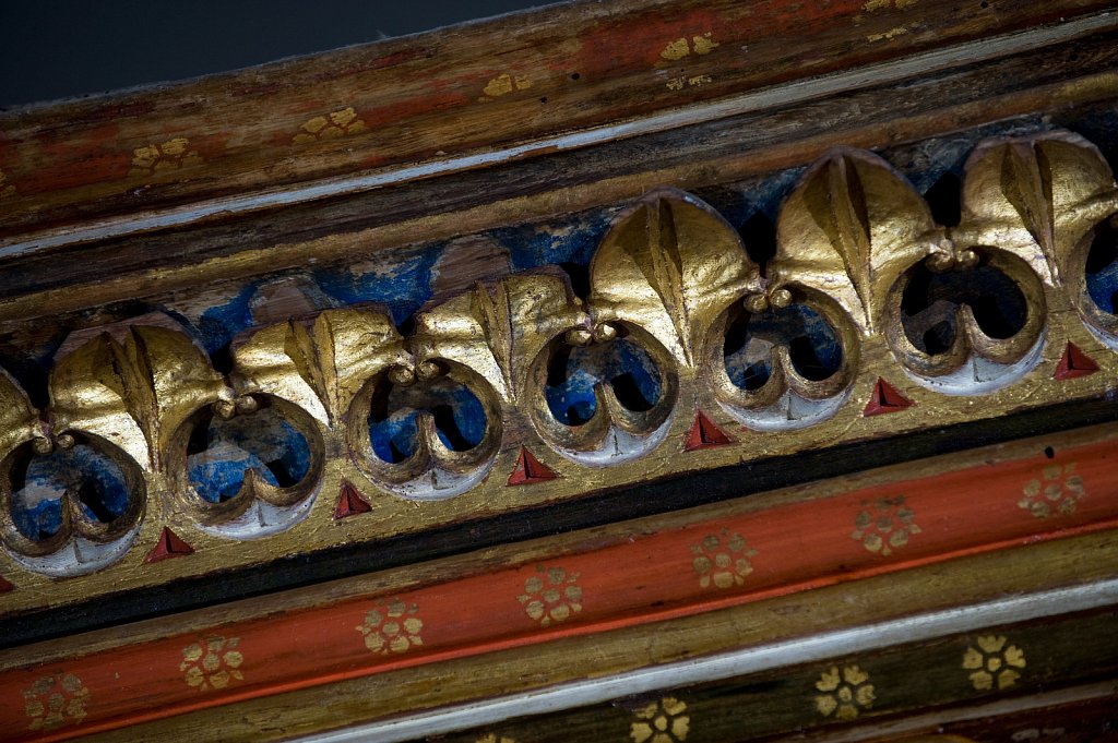  The rood screen and detail at St Michael, Barton Turf, Norfolk.