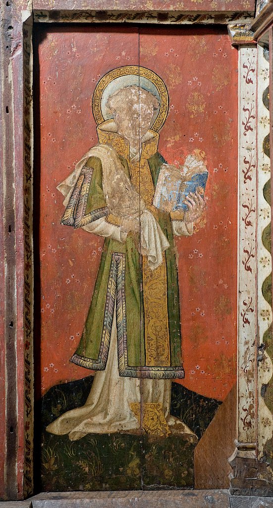  
The Rood screen & detail at St Helen's church, Ranworth, Norfolk, UK