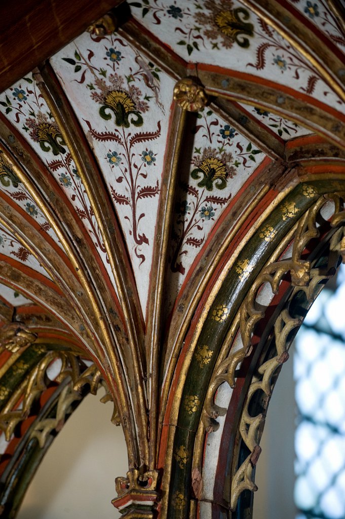  
The Rood screen & detail at St Helen's church, Ranworth, Norfolk, UK