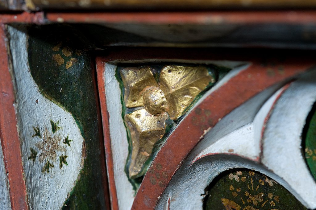  
The Rood screen & detail at St Helen's church, Ranworth, Norfolk, UK