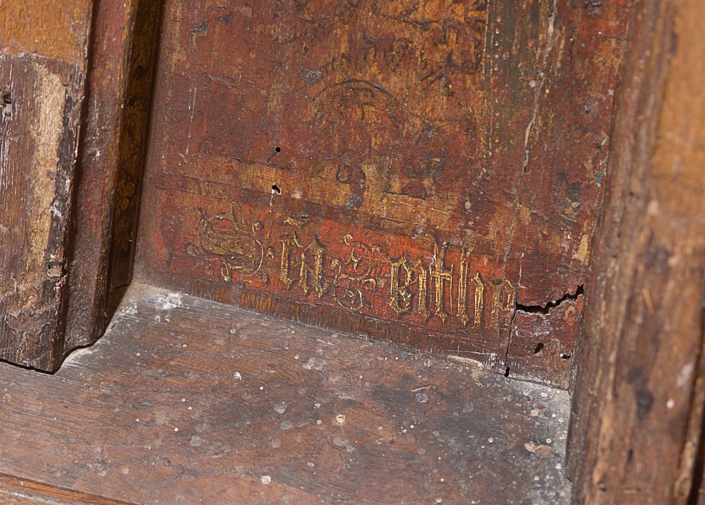  The rood screens at St Mary's Church, North Elmham, Norfolk,UK