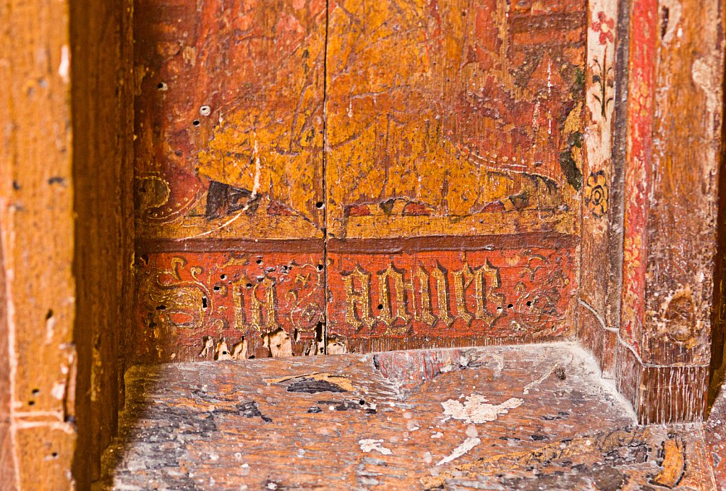  The rood screens at St Mary's Church, North Elmham, Norfolk,UK