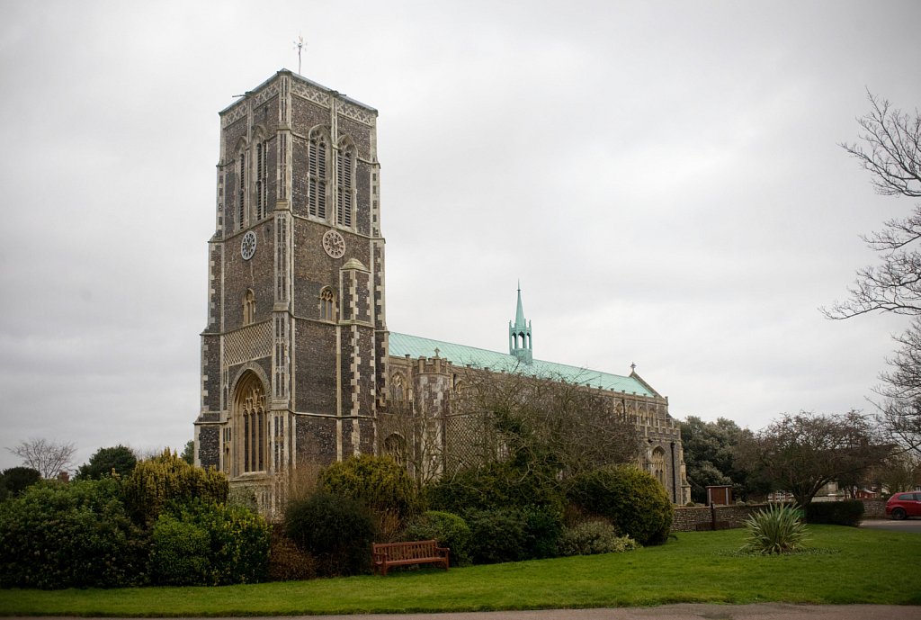   The rood screen and detail at St Edmund King & Martyr, Southwold, Suffolk,UK.