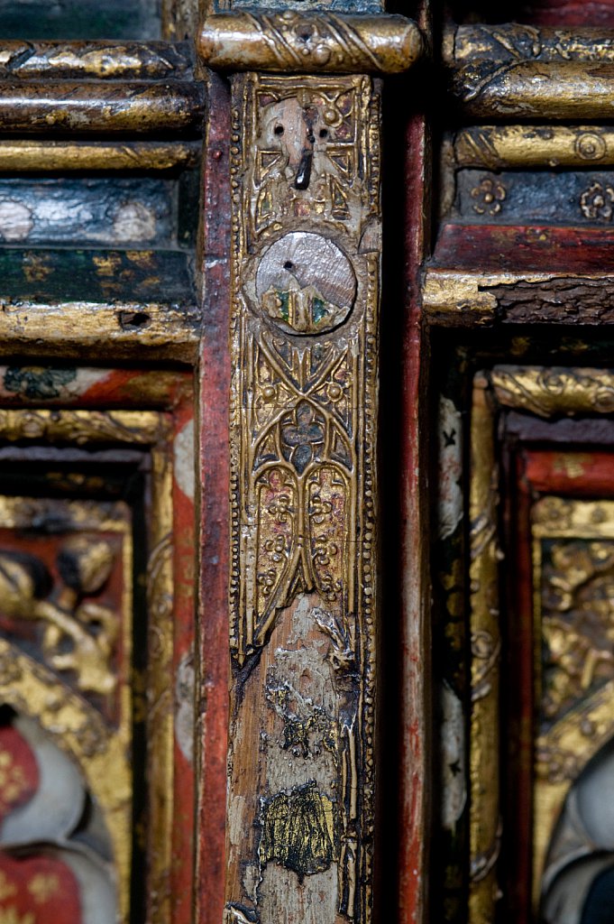   The rood screen and detail at St Edmund King & Martyr, Southwold, Suffolk,UK.