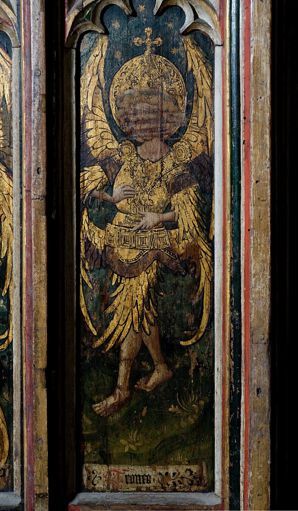   The rood screen and detail at St Edmund King & Martyr, Southwold, Suffolk,UK.