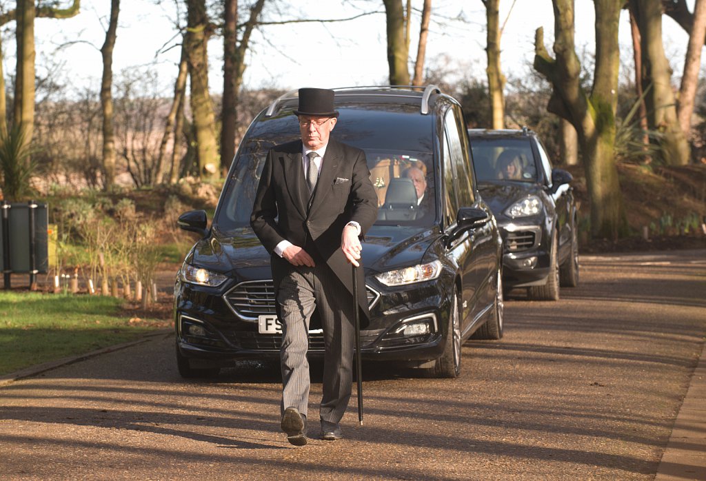 Funeral of Tony Martin