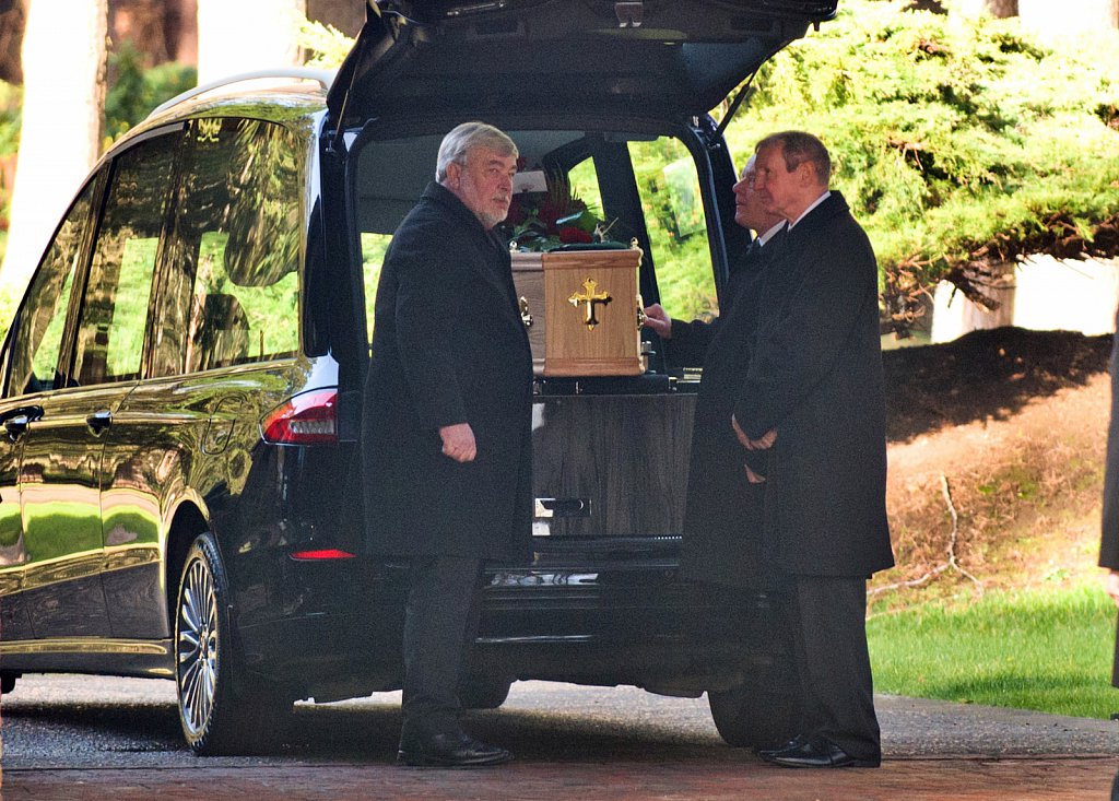 Funeral of Tony Martin