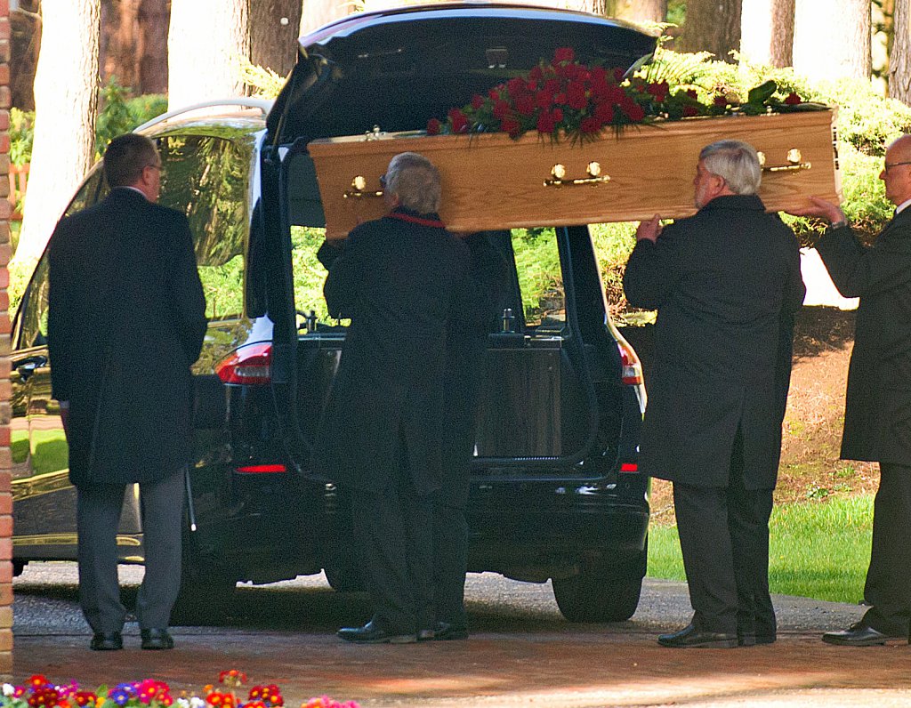 Funeral of Tony Martin