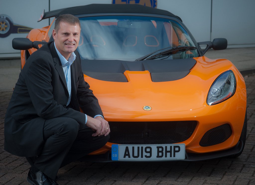 Phil Popham  chief executive officer of Lotus Cars.