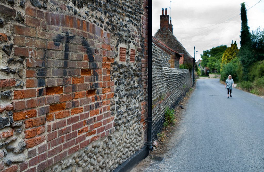 British Union of Fascism symbol in Stiffkey.